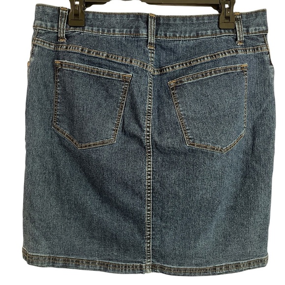 Lee Women's Classic Blue Midi Skort - Picture 2 of 12